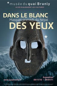 Affiche exposition "Dans le blanc des yeux"