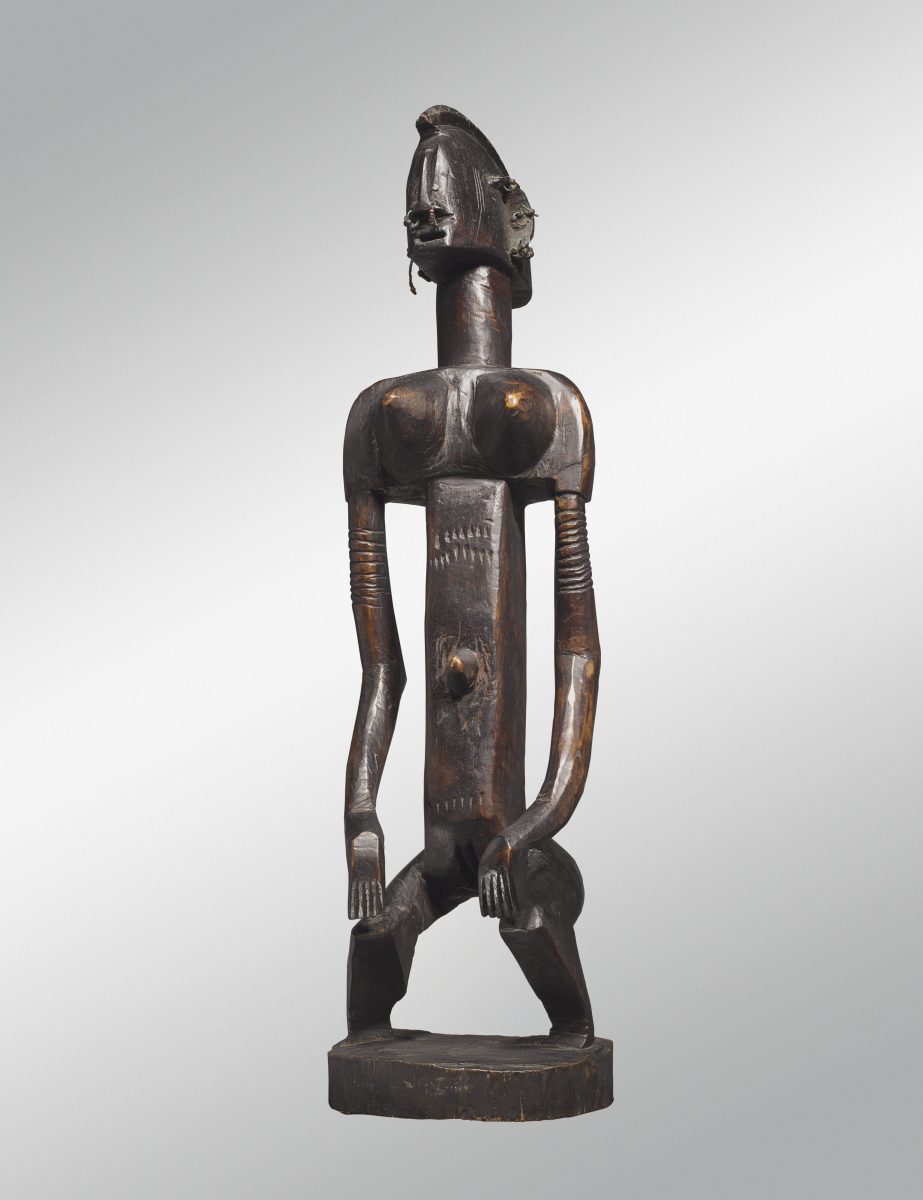 Statue féminine Dogon-profil Statue féminine Dogon-profil