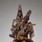 Une sculpture perlée yoruba acquise en 2022 grâce au soutien du Cercle Lévi Strauss